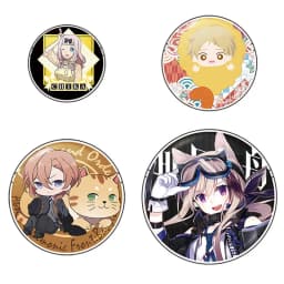 Italife Glitter Badge Holder Ita Bag Accessories Protector Case Laser Anime Tin Badge Cover Itabag Decoration Pin sleeve H318