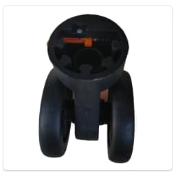 Universal Wheel Luggage Cart Travel Bag Wheel Roller Suitcase Foot Wheel Bag Slide Wheel Demountable Wheel 014 Tool Box Wheel