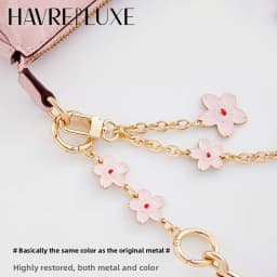 Sakura Extension Chain for Women's Bag Fashion Not Easy to Scratch and Fade Extended Chain Bag Decoration Chain Bag Accessories