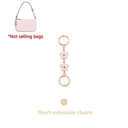 Sakura Extension Chain for Women's Bag Fashion Not Easy to Scratch and Fade Extended Chain Bag Decoration Chain Bag Accessories