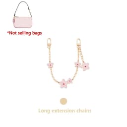 Sakura Extension Chain for Women's Bag Fashion Not Easy to Scratch and Fade Extended Chain Bag Decoration Chain Bag Accessories