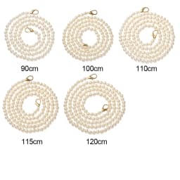Pearls Strap for Bags Fashion Elegant Pearl Handbag' Handles DIY Purse Replacement Long Beaded Chain Shoulder Bag Straps Belt