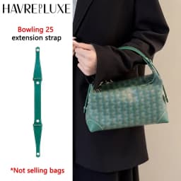 Bag Extended Shoulder Strap for Goyard Bowling 25 Toiletries Bag Handle Shoulder Replacement Strap Bag Modification Accessories