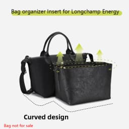 Bag Organizer Insert For Longchamp Energy Small Medium Mini Dupont Paper Support Insert Inner Bag Accessories