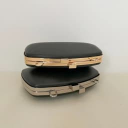 18cm Ellipse Box Bag Clutch Frame Metal Purse Frame Accessories Chain Clasp Loop Head Lock Handmade Bag Mold Materials