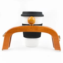 1Pc Wooden Handle for Bags Closure Kiss Clasp Purse Frame Women Handbags Woven-bag DIY Handmade Bracket Accessories