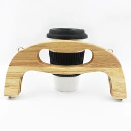 1Pc Wooden Handle for Bags Closure Kiss Clasp Purse Frame Women Handbags Woven-bag DIY Handmade Bracket Accessories