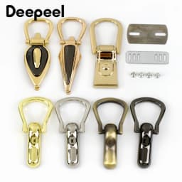 Deepeel 2/4/10Pcs 22-23mm D-Ring Bags Side Buckles Metal Clip Webbing Strap Belts Chain Handles Connector Hardware Accessories