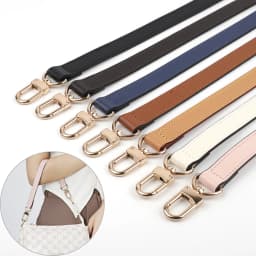 Luxury Short Shoulder Strap Genuine Leather Handbag Handle Strap High Quality Crossbody Bag Strap Belt Handbag Accessories