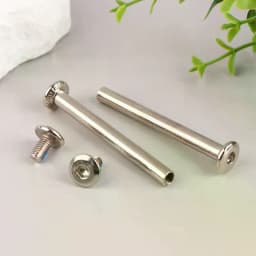 2Sets stainless steel luggage screws, luggage accessories Luggage Wheels Bolts 6*33-60mm