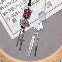 Creative Phone Charms Fashion Trendy Beaded Rabbit Mobile Phone Chain Lanyard Keychain Bag Decoration Pendant Card Book Chain