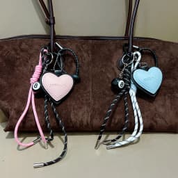 Fashion Creative Lucky Billiard Black No.8 Ball Key Chain Weaving Colorful Rope Bag Hanging Trendy Bag Hanging Jewelry Gift
