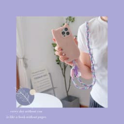 Colourful Braided Rope Fashion Diagonal Strap Rope Anti-Loss Sturdy Lanyard Keychain Rope Mobile Phone Love Lanyard