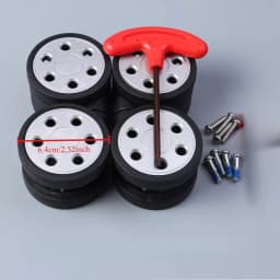 Suitcase Accessories Suitable for Rimowa Luggage Wheels Replacememt Travel Suitcases Repair Casters Universal Smooth-rolling