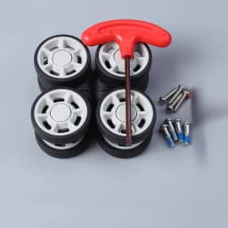 Suitcase Accessories Suitable for Rimowa Luggage Wheels Replacememt Travel Suitcases Repair Casters Universal Smooth-rolling