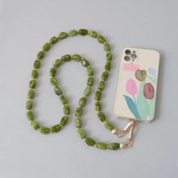 New Fashion Woman Bag Accessory Detachable Green Beaded Chains Cute Acrylic Luxury Strap Women Elegant Bag Shoulder Handle Chain