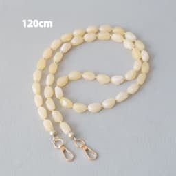 New Fashion Woman Bag Accessory Detachable Green Beaded Chains Cute Acrylic Luxury Strap Women Elegant Bag Shoulder Handle Chain