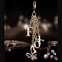 Foxer Pendant & Keychain for Crossbody Shoulder Bags HandBags Metal Pendant Bag Accessories Key Chains