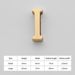 CRAZYSMITH Letter Decorative Buckles Alphabet Decoration Zinc Alloy Hardware for Bag Strap Belt Modification DIY Bag Accessories