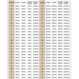 CRAZYSMITH Letter Decorative Buckles Alphabet Decoration Zinc Alloy Hardware for Bag Strap Belt Modification DIY Bag Accessories