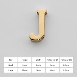 CRAZYSMITH Letter Decorative Buckles Alphabet Decoration Zinc Alloy Hardware for Bag Strap Belt Modification DIY Bag Accessories