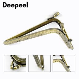 1/2/5Pcs 12.5-18.5cm Metal Bags Handle Coin Purse Frame Handbag Wallet Kiss Clasp Sewing Bracket DIY Hardware Bag Accessories