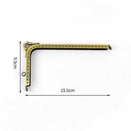 1/2/5Pcs 12.5-18.5cm Metal Bags Handle Coin Purse Frame Handbag Wallet Kiss Clasp Sewing Bracket DIY Hardware Bag Accessories