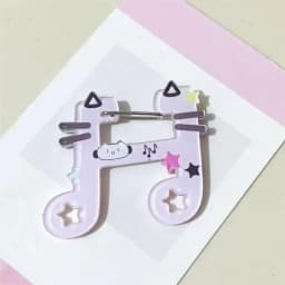 Kawaii Acrylic Carabiner Keychain Cute Cartoon Key Ring for Backpack, Bag Charm & Ita Bag Accessory〔CC88〕