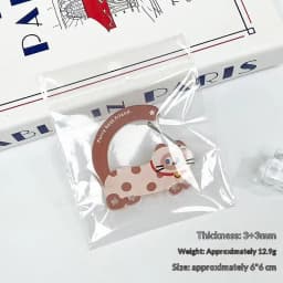 Kawaii Acrylic Carabiner Keychain Cute Cartoon Key Ring for Backpack, Bag Charm & Ita Bag Accessory〔CC88〕