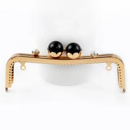 1Pc 20cm Metal Pearl Head Handle Handbag Retro Kiss Clasp Lock Buckle Purse Frame Brackets Bag Handles Replacement Accessories