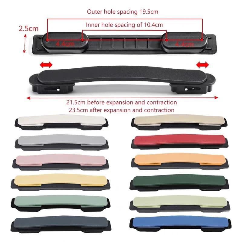 Luggage Handle Handle Grip Travel Suitcase Handle Handle Bag Handle Replacement Universal Travel Color Luggage Bag Accessories
