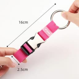 Holiday Travel Portable Nylon Suitcase Hanging Bag with Zinc Alloy Hiking Buckle Strap with External Hook Strap Jacket Holder