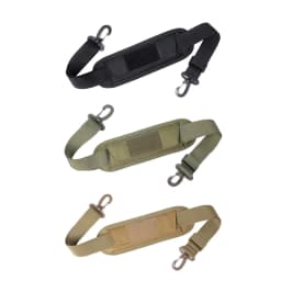 Shoulder Strap Replacement with Thick Soft Pad Wide 3.8cm Detachable Accessory Adjustment 77cm to 138cm for Luggage Camera Bag