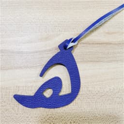 Wholesale Luxury Genuine Natural Leather Character Alphabet Arabic Letter H Keychain Backpack Pendant Ladies Women Bag Charm