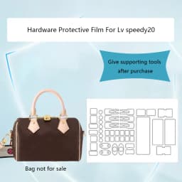 Metal Protective Film For Lv Speedy20 Metal Anti Oxidation Protective Film Invisibility Metal Protective Film Bag Accessories