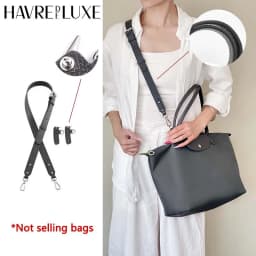 Leather Bag Shoulder Strap For Longchamp M Durable Gift Bag Modification Without Punching Strap Bag Accessories