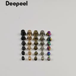 10/20Pcs Deepeel Metal Nail Rivets Buckle Screws Leather Handbag Decorative Spikes Bottom Protection DIY Hardware Accessories