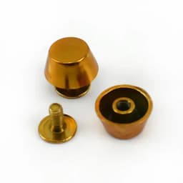 10/20Pcs Deepeel Metal Nail Rivets Buckle Screws Leather Handbag Decorative Spikes Bottom Protection DIY Hardware Accessories