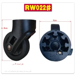 Universal Wheel Luggage Cart Travel Suitcase Wheel Tool Box Wheel Caster Bag Wheel Removal Wheel 022 Travel Luggage Accessories