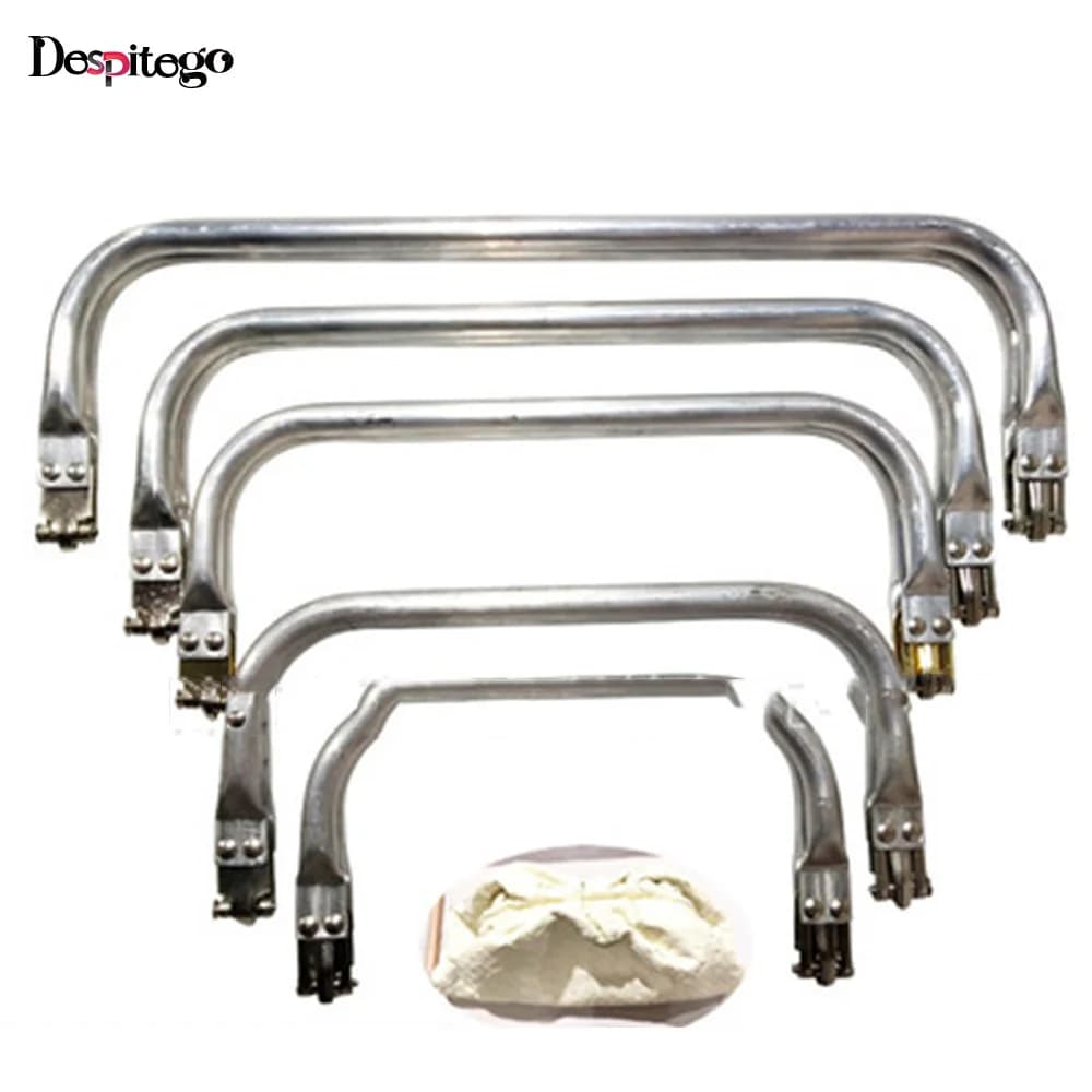 Metal Aluminum Tube Frame Bags Handle Accessories Clutch Bag Wallet Pouch Handbag Bag Parts Accessories 16/20/22/25/30cm