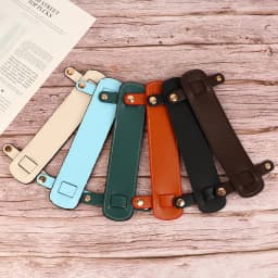 New 1pc PU Bag Strap Decompression Shoulder Pads Handle Fixing Clip Bag Accessories Wide Bag Strap Shoulder Rest