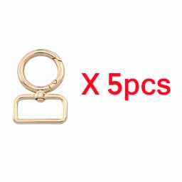 5-20pcs 13-38mm Metal Bags Strap Buckle Swivel Lobster Clasp Pet Collar Carabiner Bag Straps Keychain Snap Hook Accessories