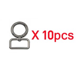 5-20pcs 13-38mm Metal Bags Strap Buckle Swivel Lobster Clasp Pet Collar Carabiner Bag Straps Keychain Snap Hook Accessories