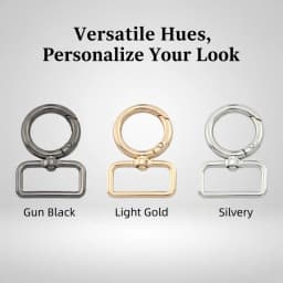 5-20pcs 13-38mm Metal Bags Strap Buckle Swivel Lobster Clasp Pet Collar Carabiner Bag Straps Keychain Snap Hook Accessories