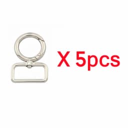 5-20pcs 13-38mm Metal Bags Strap Buckle Swivel Lobster Clasp Pet Collar Carabiner Bag Straps Keychain Snap Hook Accessories