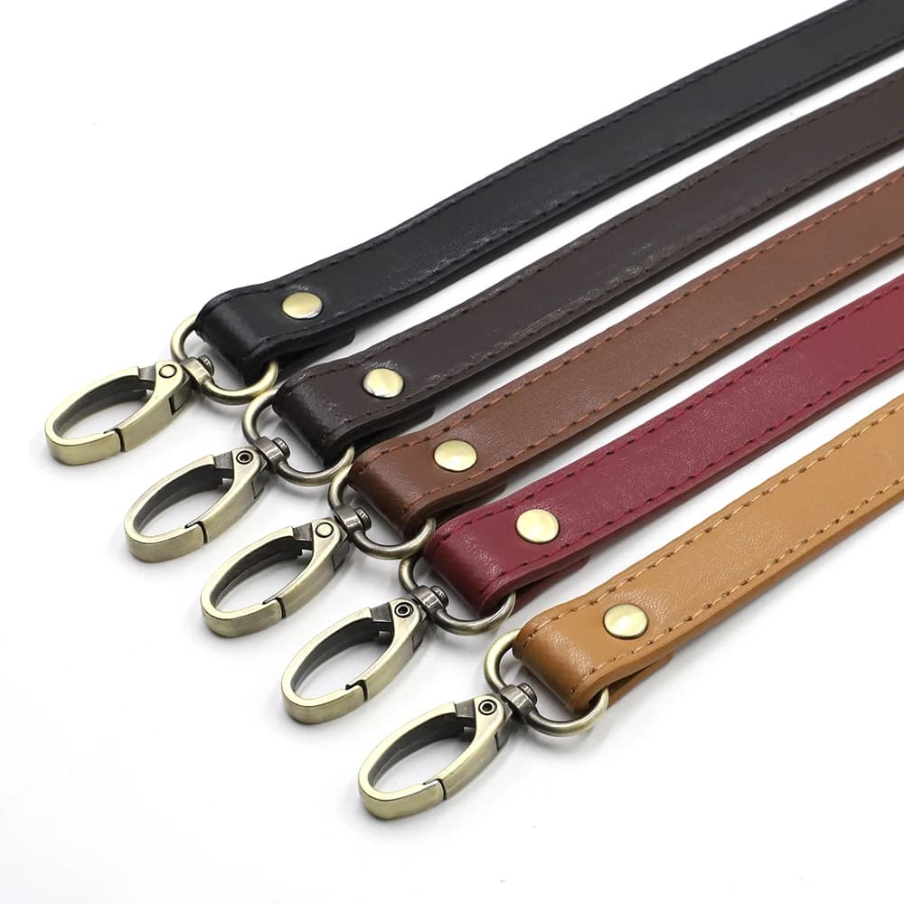 Adjustable 105-120cm Bags Strap Detachable Handle Replacement Women Girls PU Leather Shoulder Bag Parts Accessories Buckle Belts