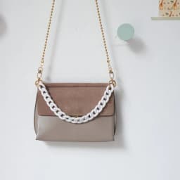 Fashion Woman Bag Accessory Parts White Red Purple Green Candy Acrylic Resin Chain Lovely Strap Women Shoulder Cute Clutch Chain