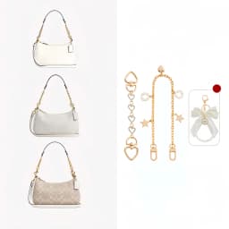Bag Extension Chain For Teri Women Bag Fashion Durable Bag Decoration Chain Underarm Shoulder Strap Extension Bag Accessories