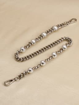 Bag Strap Pearl Chain Metal Gold Shoulder Chain DIY Bag Chain Fashion Replacement Strap For Bags Accessories 25 50 60 110 120CM