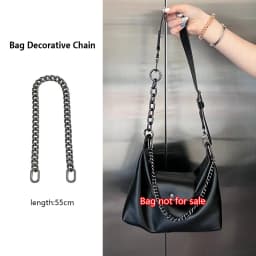 Extension Chain For Longchamp Hobo Crossbody Bag Belt Shoulder Strap Bag Decoration Bag Chain Bag Transformation Accessories